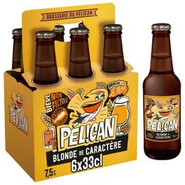 Bière Blonde de Caractère Non-Filtrée (6x33cl)