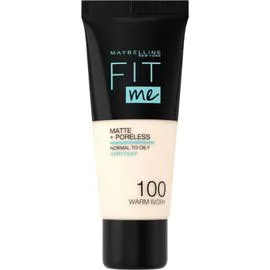 Fond de Teint Matifiant 100 Ivoire Doré Fit Me (l'unité)