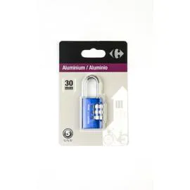 Cadenas alu combinaison 30 mm (l'unité)