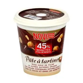 Pâte à tartiner au cacao 45% noisettes (200g)