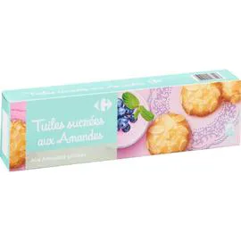 Biscuits tuiles amandes (100g)