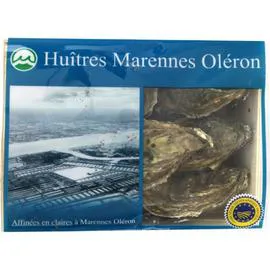 Huîtres Marennes Oléron IGP N°3 (x12)