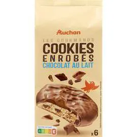 Cookies enrobés de chocolat au lait (180g)