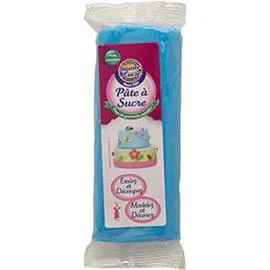 Pâte à sucre bleue (100g)