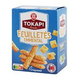 MARQUE REPÈRE, TOKAPI Feuilletés Emmental 85g