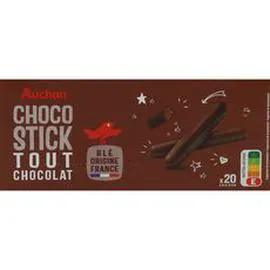 Bâtonnets gourmands biscuits tout chocolat (150g)