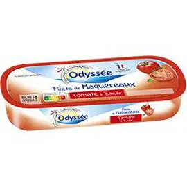 Filets de maquereaux tomate & basilic (169g)