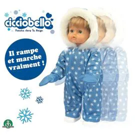 Poupée Cicciobello Marche dans la Neige (l'unité)