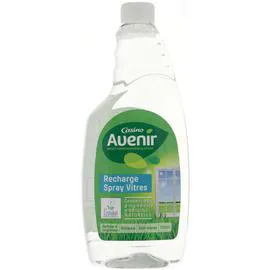CASINO AVENIR Nettoyant vitres - Recharge - Ecolabel - Ecologique l'unité