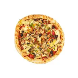 Pizza Veggie faite sur place (280g)