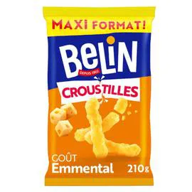 BELIN Biscuits croustilles à l'emmental 210g