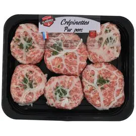 Crépinettes pur porc (6x100g)