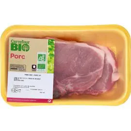 Côtes de porc Bio (2x125g)
