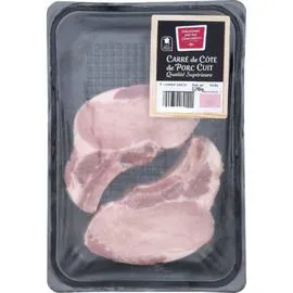 Carré côte de porc cuit (2x150g)
