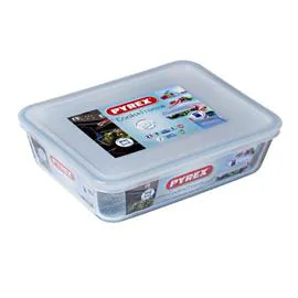 Boîte de conservation rectangulaire 1.5L (l'unité)