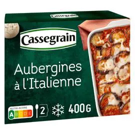 CASSEGRAIN Aubergines à l'italienne 400g