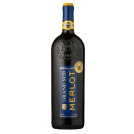 GRAND SUD Vin rouge Merlot 1l