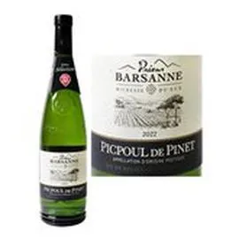 MARQUE REPÈRE, PRIEUR BARSANNE AOC Picpoul de Pinet vin blanc 75cl
