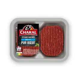 Steak haché pur boeuf 5% MG (250g)