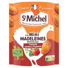Mini madeleine moelleuse tomate herbes de Provence (100g)