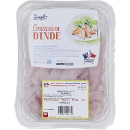 Emincés de dinde SIMPL (500g)