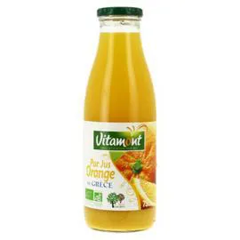 VITAMONT Pur Jus D'Orange De Grèce  Bio 750ml