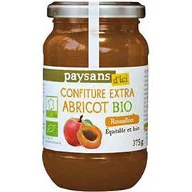 Confiture Extra Bio Aux abricots (375g)