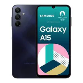 Smartphone Galaxy A15 128 Go Bleu nuit (l'unité)