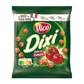 VICO, DIXI Biscuits apéritifs riche en tomate 42g