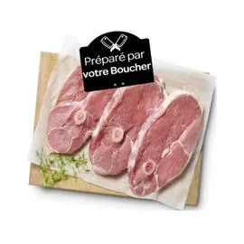 Viande d'Agneau: tranches de gigot*** avec os à griller (800g)