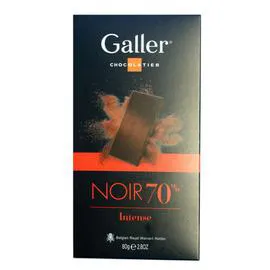 Chocolat noir intense 70% (80g)