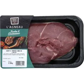 Viande d'Agneau: gigot*** tranche sans os à griller (160g)