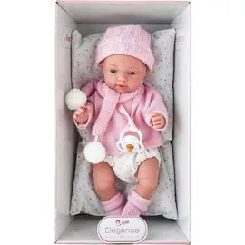 ARIAS Poupée élégance 28 cm avec coussin l'unité