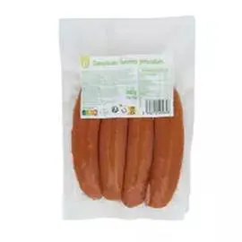 Saucisses fumées précuites (4x75g)