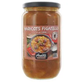 Plats cuisinés Figatelli aux haricots (800g)