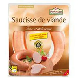 Saucisse de viande Ponnath (400g)