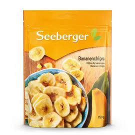 SEEBERGER Chips de bananes 150g