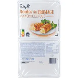 SIMPL Roulés au fromage 4x130g