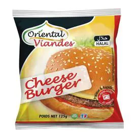 Cheeseburger Halal (125g)