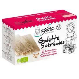 Galette 5 céréales Bio sans gluten vegan (160g)