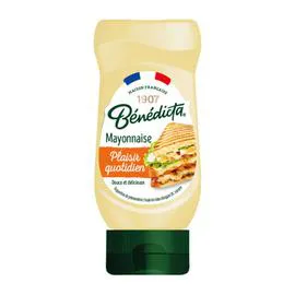 BÉNÉDICTA Mayonnaise Plaisir Quotidien 400g