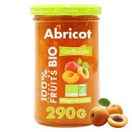 Confiture abricot Bio (290g)