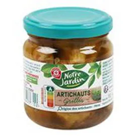 MARQUE REPÈRE, NOTRE JARDIN Bocal d'artichauts Grillés 115g