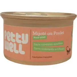 Mijoté au poulet pour chat (85g)