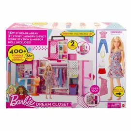 Coffret Barbie et son mega dressing (l'unité)