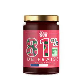 Confibam Confiture Fraise Bio (225g)