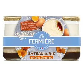 Gâteau de riz caramel (2x150g)