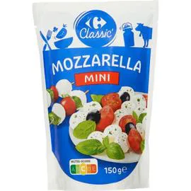 CARREFOUR CLASSIC' Mozzarella Mini 150g