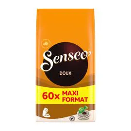 Dosettes de café doux compostables maxi format (416g)