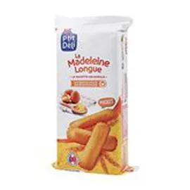 MARQUE REPÈRE, P'TIT DÉLI Madeleines longues Pur beurre 250g
